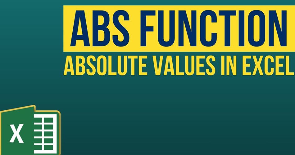 Absolute value function in Excel