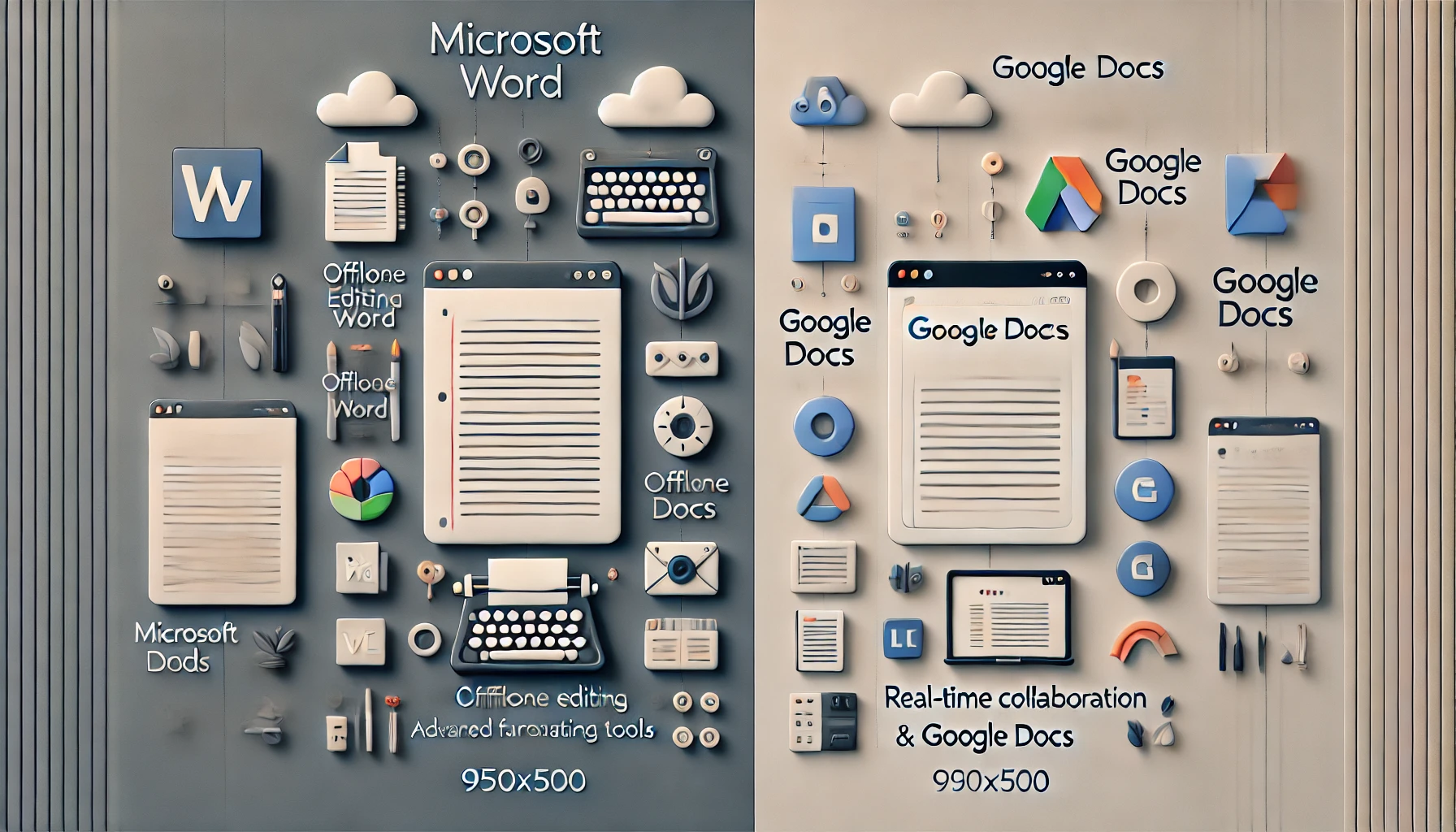 تفاوت‌ های ورد و گوگل داکس: انتخابی مناسب برای کار با اسناد