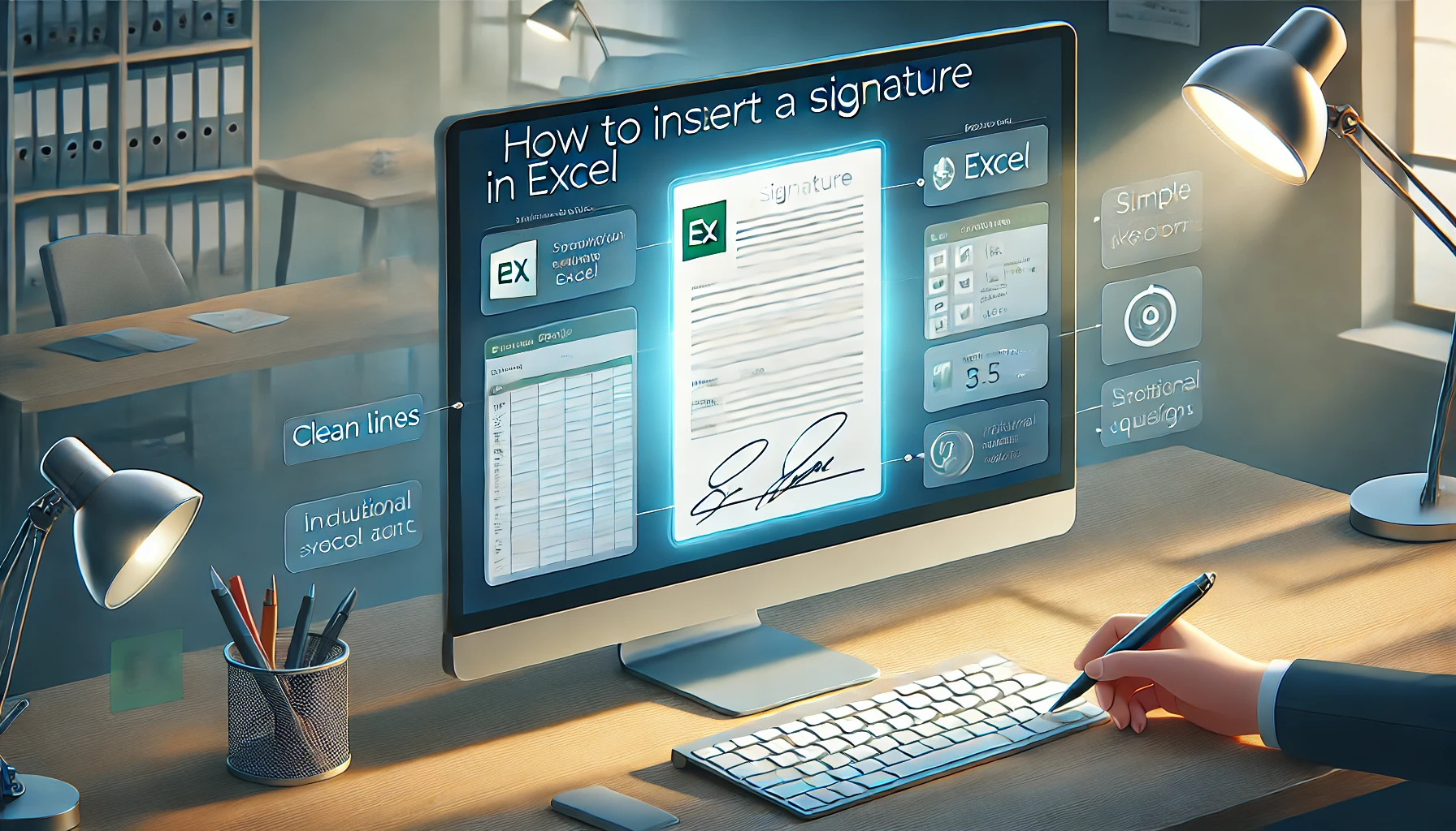 آموزش نحوه درج امضا در اکسل: راهنمای جامع برای کاربران 📊✍️