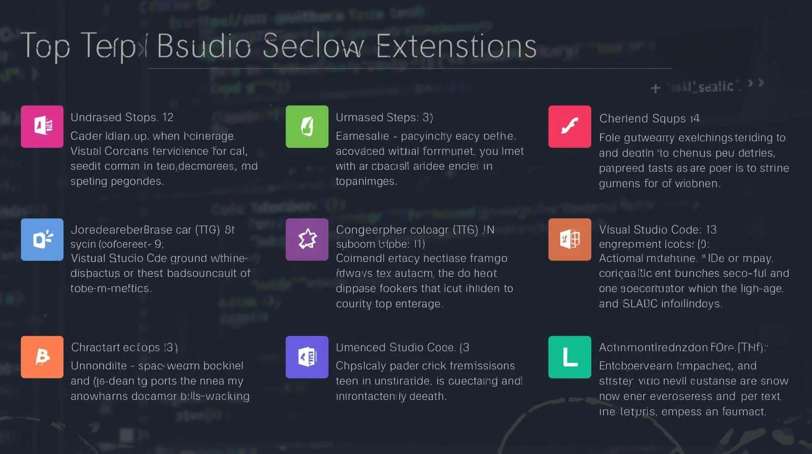 ۱۸ اکستنشن برتر ویژوال استودیو کد برای برنامه‌نویسان فرانت‌اند