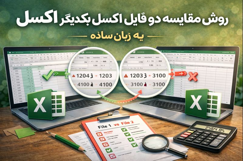 مقایسه دو فایل اکسل